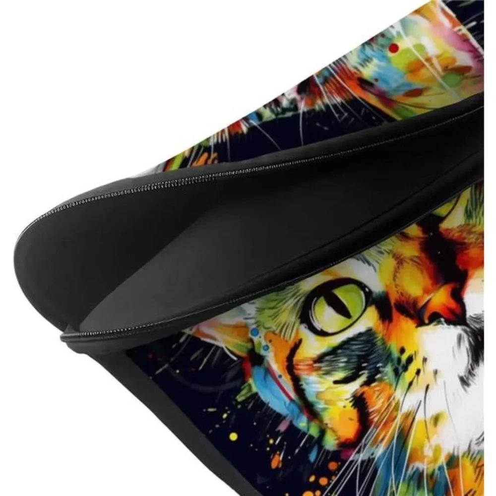 Colorful Cat 2-Sided Print Mac Book Pro 14